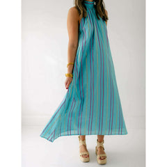 8.28 Boutique:Holly Shae,Holly Shae Blythe Dress Lurex Pinstripe,Dress