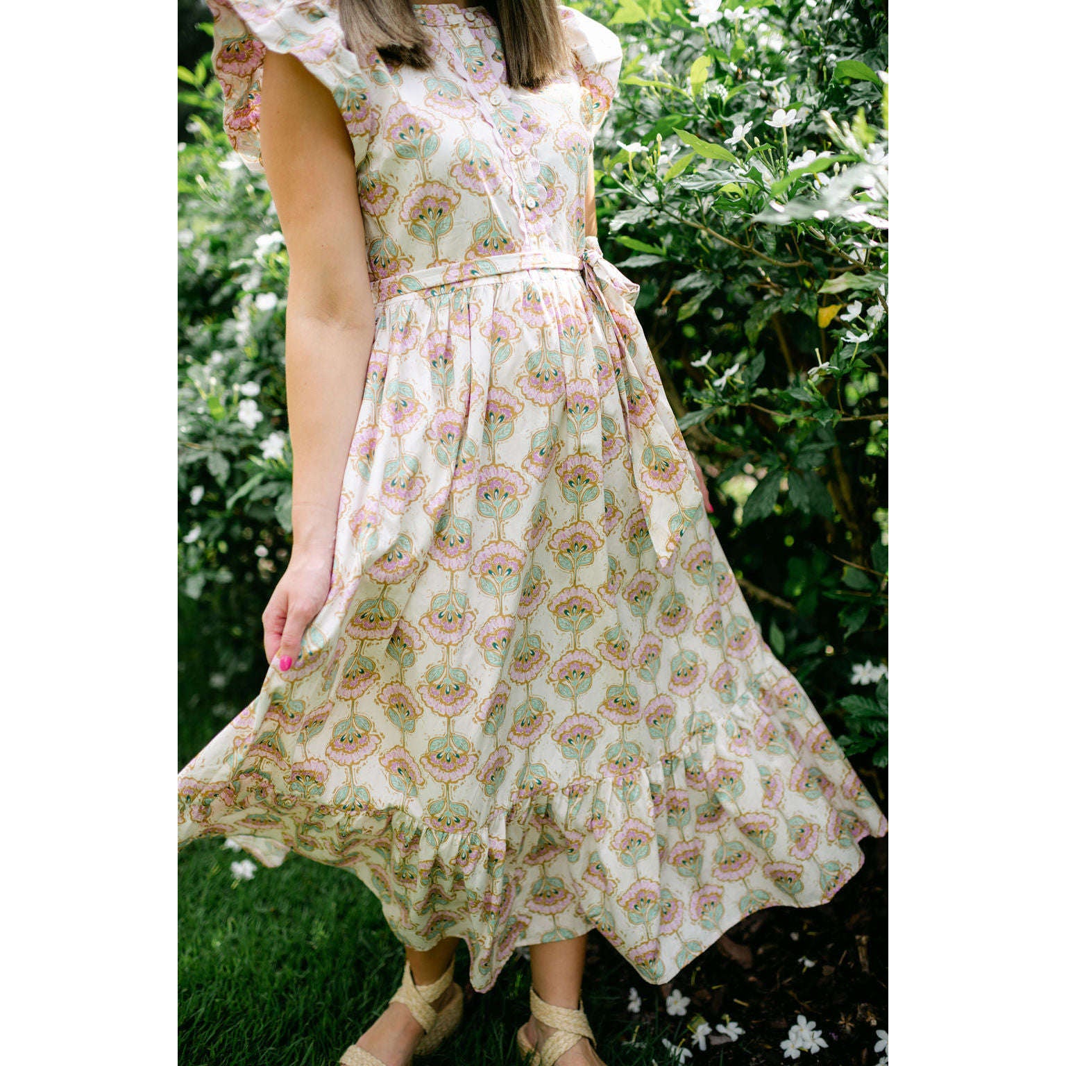 8.28 Boutique:Karlie Clothes,Karlie Paris Floral Button Up Maxi Dress,Dress