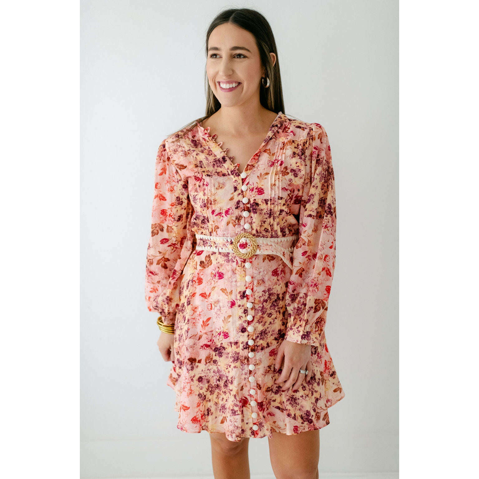 8.28 Boutique:Anna Cate Collection,Anna Cate Emma Dress in Pink Ditzy,Dress