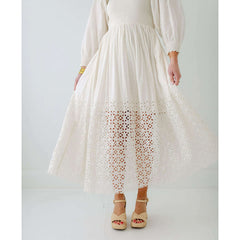 8.28 Boutique:Free People,Free People Perfect Storm Eyelet Maxi Dress,Dress