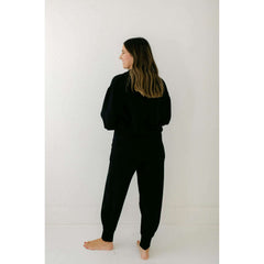 8.28 Boutique:Varley,Varley Relaxed Pant in 27.5 in Black,Bottoms