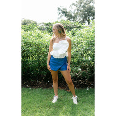 8.28 Boutique:Buddy Love,Buddy Love John Royal Blue Skort,skirts