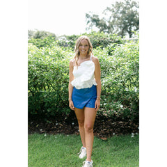 8.28 Boutique:Buddy Love,Buddy Love John Royal Blue Skort,skirts