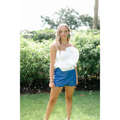 8.28 Boutique:Buddy Love,Buddy Love John Royal Blue Skort,skirts