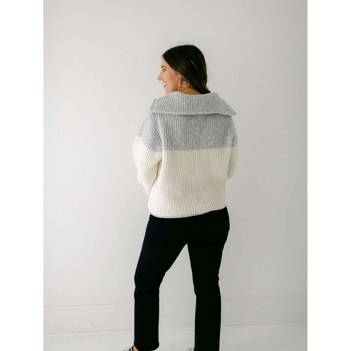 8.28 Boutique:Z Supply,Z Supply Canyon Blocked Sweater,Sweaters