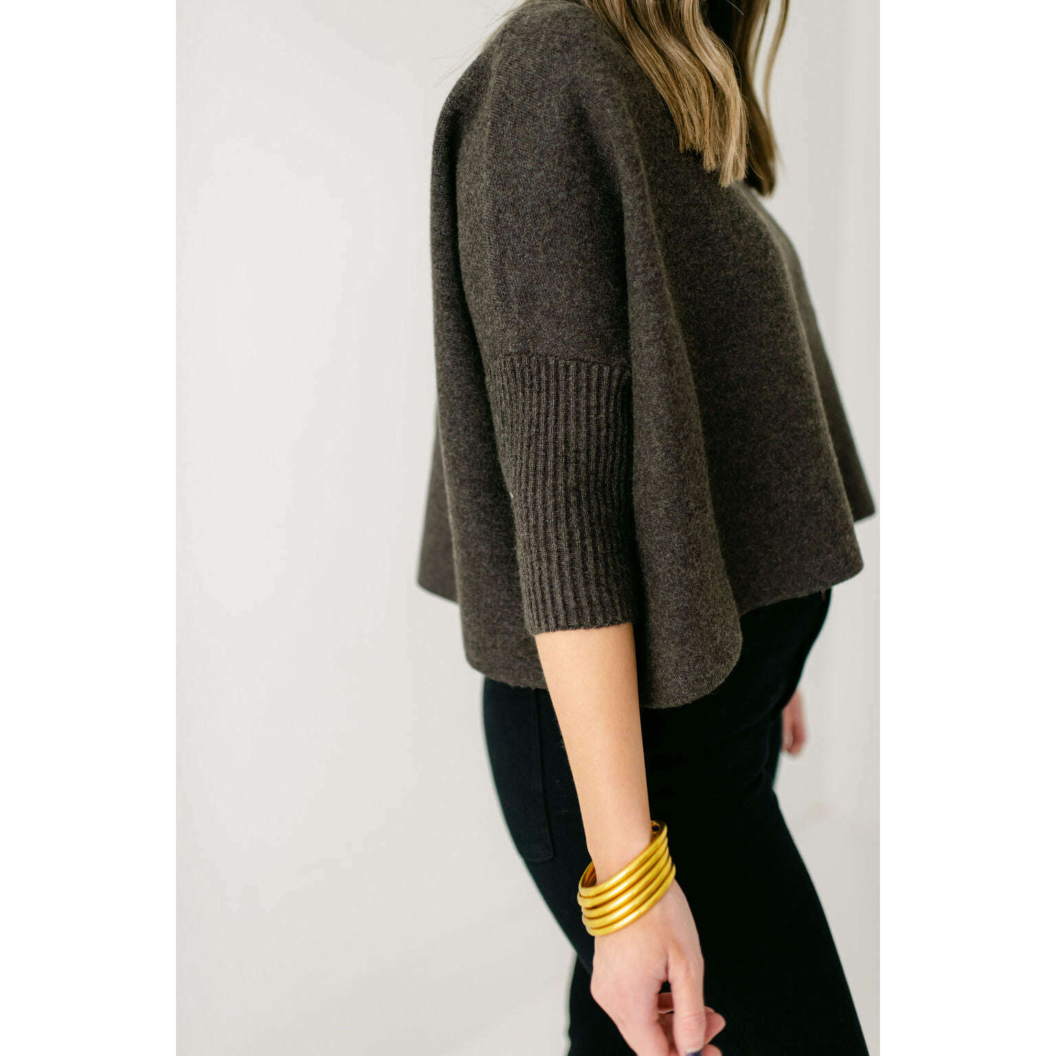 8.28 Boutique:Kerisma Knits,Kerisma Knits Aja Sweater in Charcoal,Sweaters