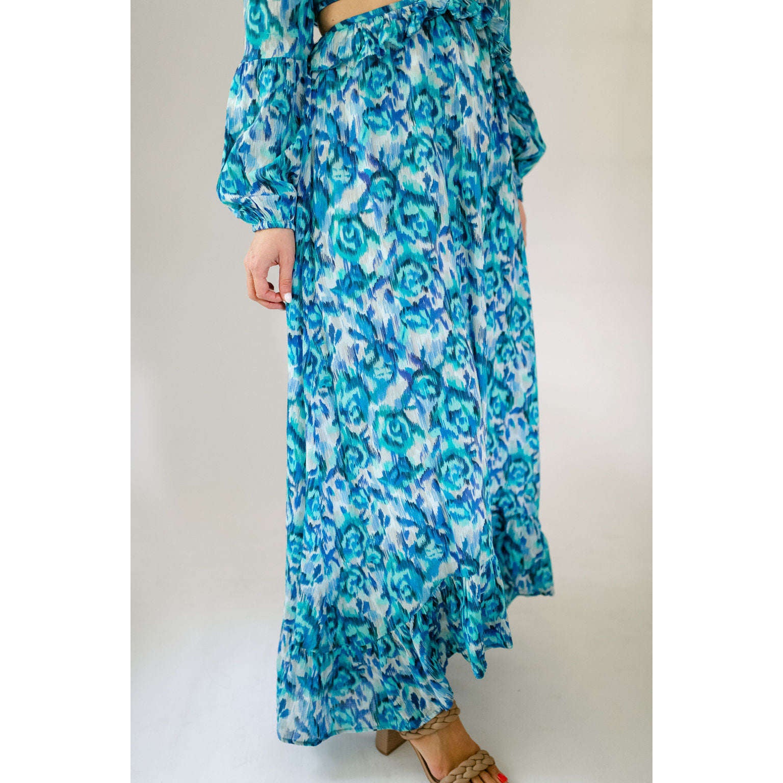 Allison Everly Maxi Dress in Floral Haze – 8.28 Boutique