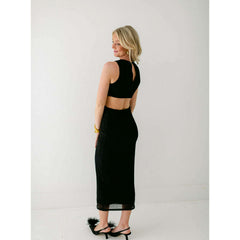 8.28 Boutique:Mink Pink,Mink Pink Astrid Cutout Midi Dress,Dress