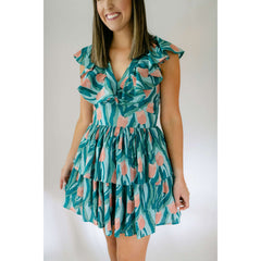 8.28 Boutique:ALLISON New York,Allison Amor Tulip Swirl Mini Dress,Dress