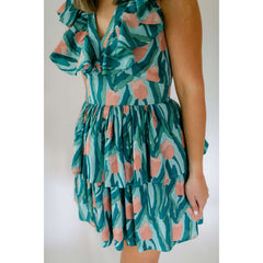 8.28 Boutique:ALLISON New York,Allison Amor Tulip Swirl Mini Dress,Dress