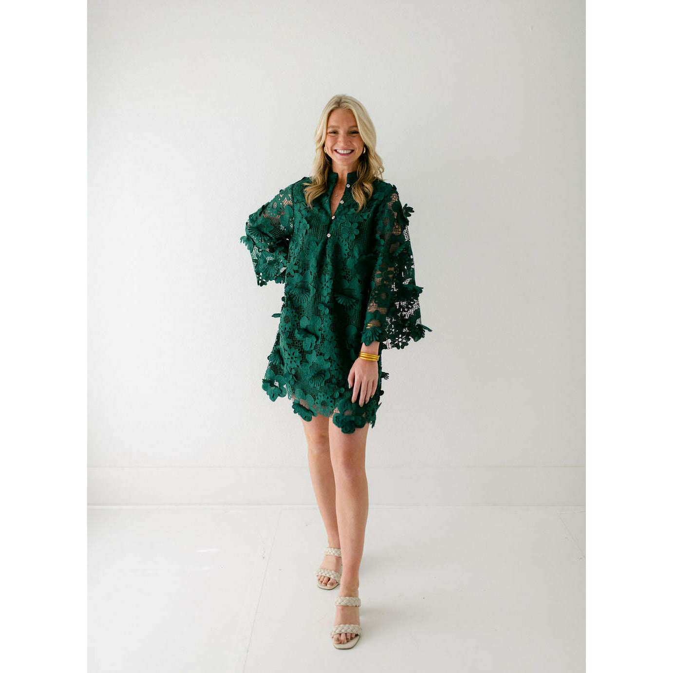 8.28 Boutique:J.Marie Collections,J.Marie Collections Seraphine Dress in Hunter Green,Dress