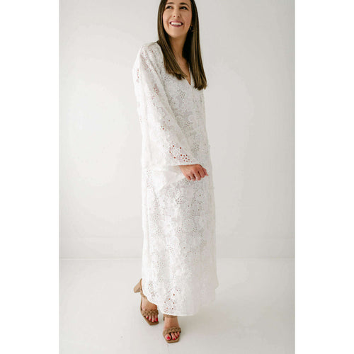 8.28 Boutique:Marie by Victoria Dunn,Marie by Victoria Dunn Margaux Maxi in Blanche,