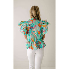 8.28 Boutique:Marie by Victoria Dunn,Marie by Victoria Dunn Percy Blouse in Florence,Top
