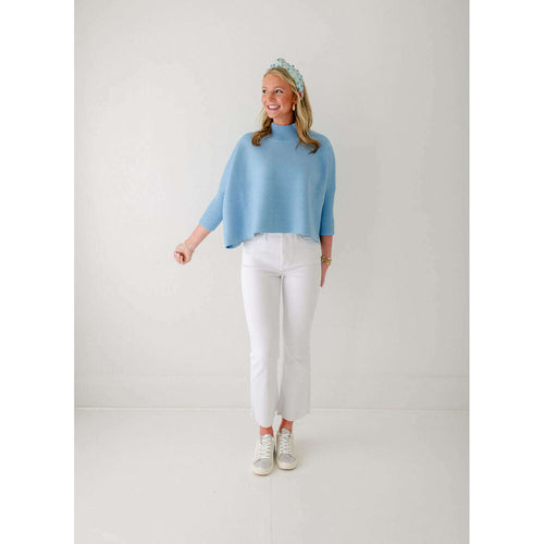 8.28 Boutique:Kerisma Knits,Kerisma Aja Sweater in Light Blue,Sweaters