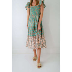8.28 Boutique:Victoria Dunn,Victoria Dunn Carolina Dress in Coral Reef,Dress