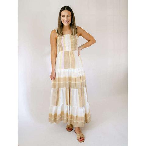 The Jamie Palm Print Maxi Dress