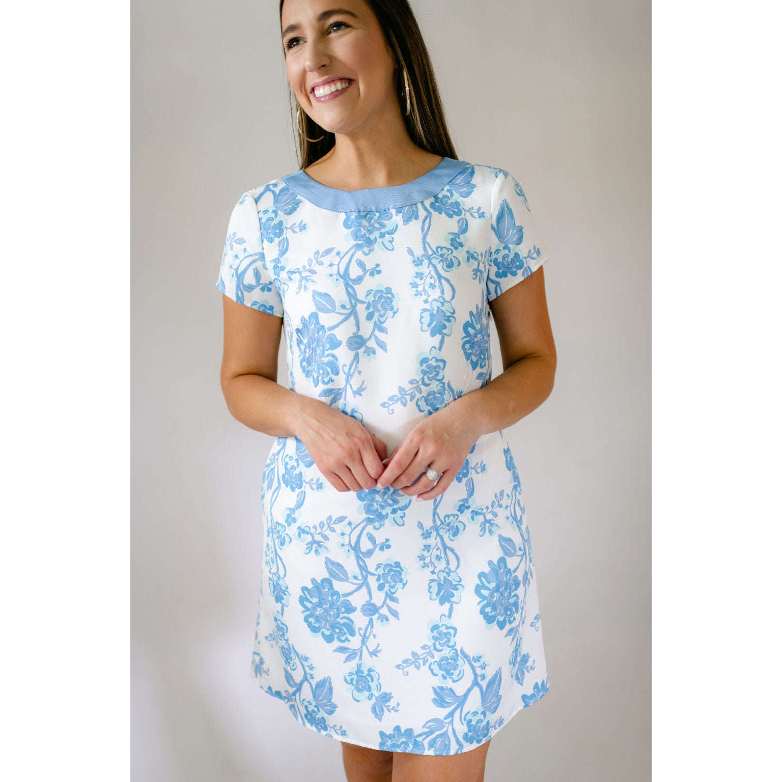 8.28 Boutique:Sail to Sable,Sail to Sable Printed Allie Bow Back Dress,Dress