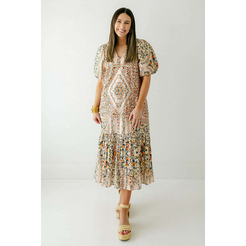 Cleobella Sidney Mini Dress in Mahal Print