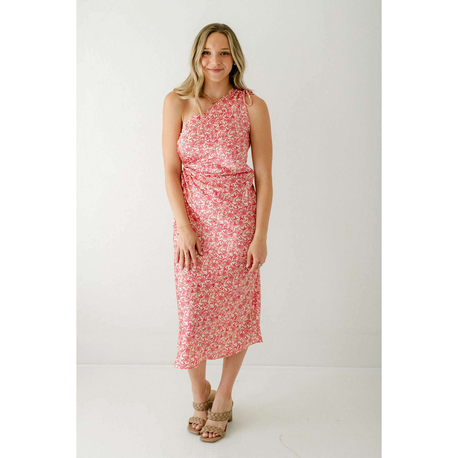 mink pink dress Mink Pink Elysia Dropped Hem Maxi Dress Vagabond Apparel Boutique