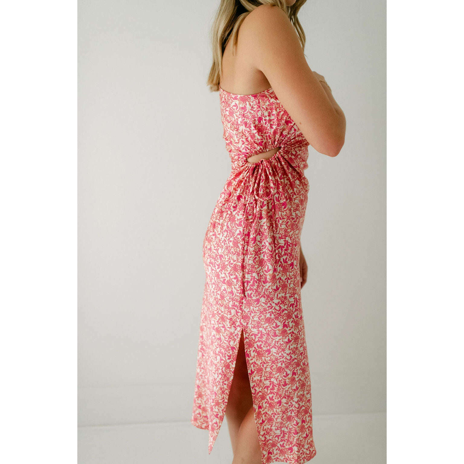 minkpink one shoulder dress Mink Pink Grace One Shouldered Dress Carnation-Ditsy Extra small
