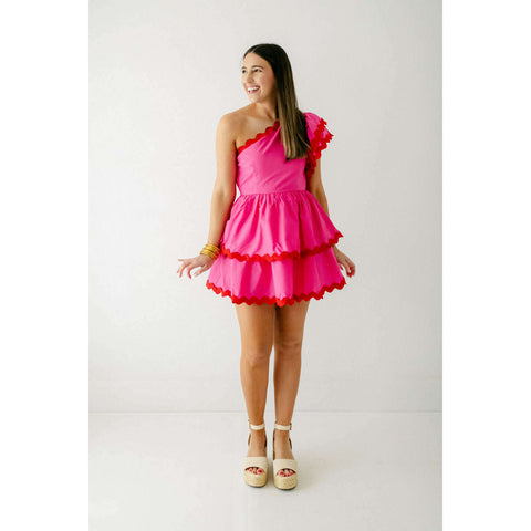 Joy*Joy Pink Floral Dress