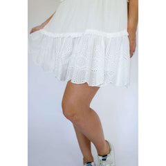 8.28 Boutique:Mink Pink,Mink Pink Starling Ruffled Mini Dress,Dress