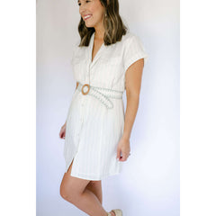 8.28 Boutique:Anna Cate Collection,Anna Cate Collection Maggie Linen Dress,Dress