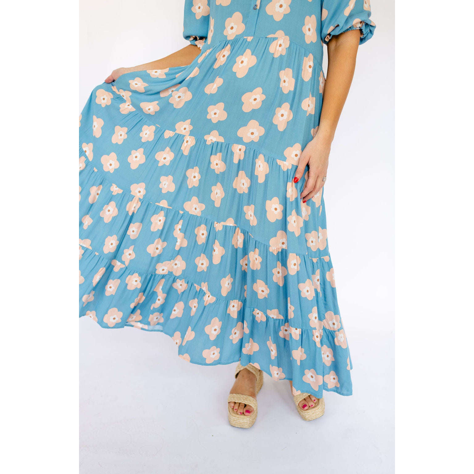 8.28 Boutique:Karlie Clothes,Karlie Floral Power Maxi Dress,Dress