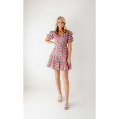 8.28 Boutique:Anna Cate Collection,Anna Cate Collection Solan Dress in Coral Blossom,Dress