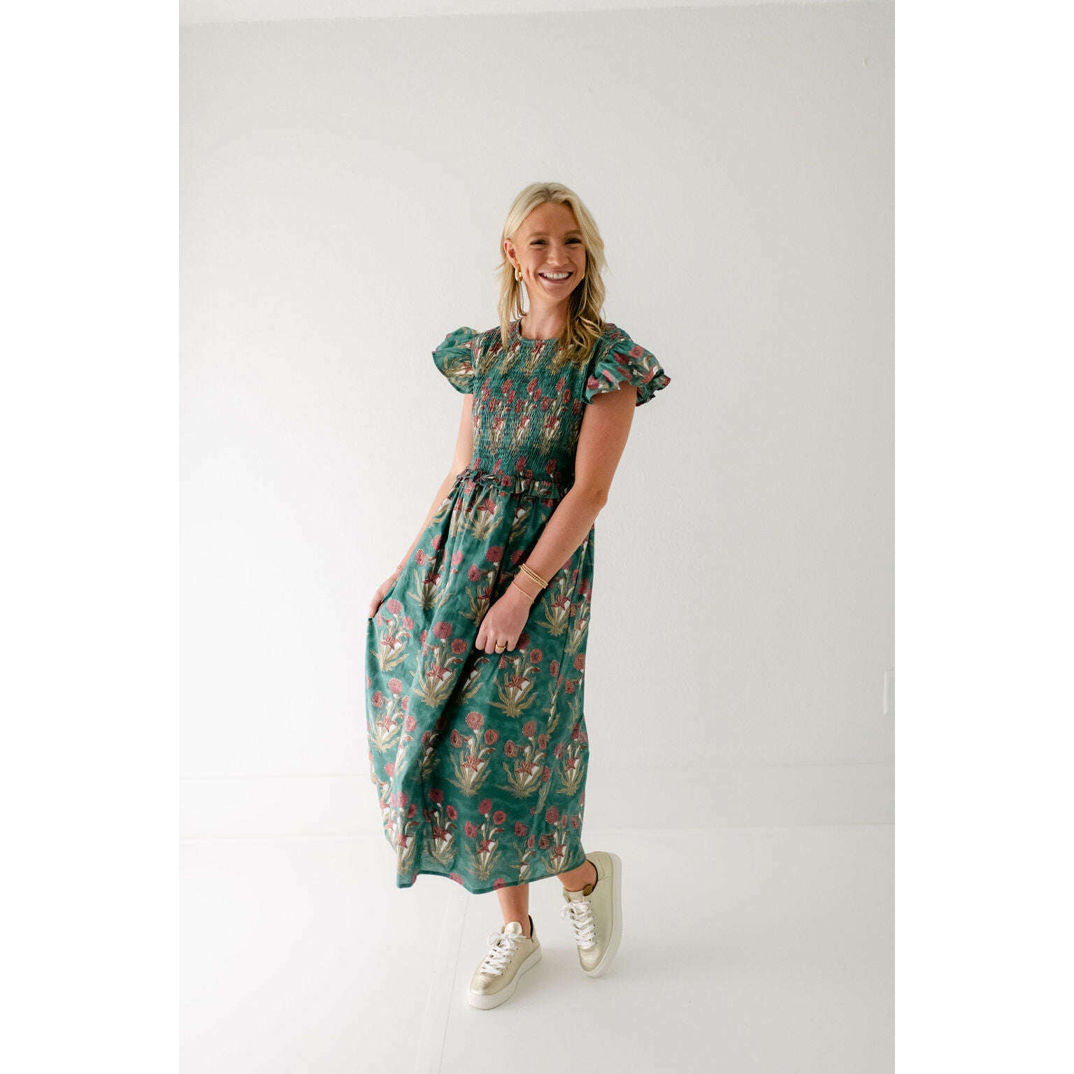 8.28 Boutique:Victoria Dunn,Victoria Dunn Primrose Dress in Cobalt,Dress