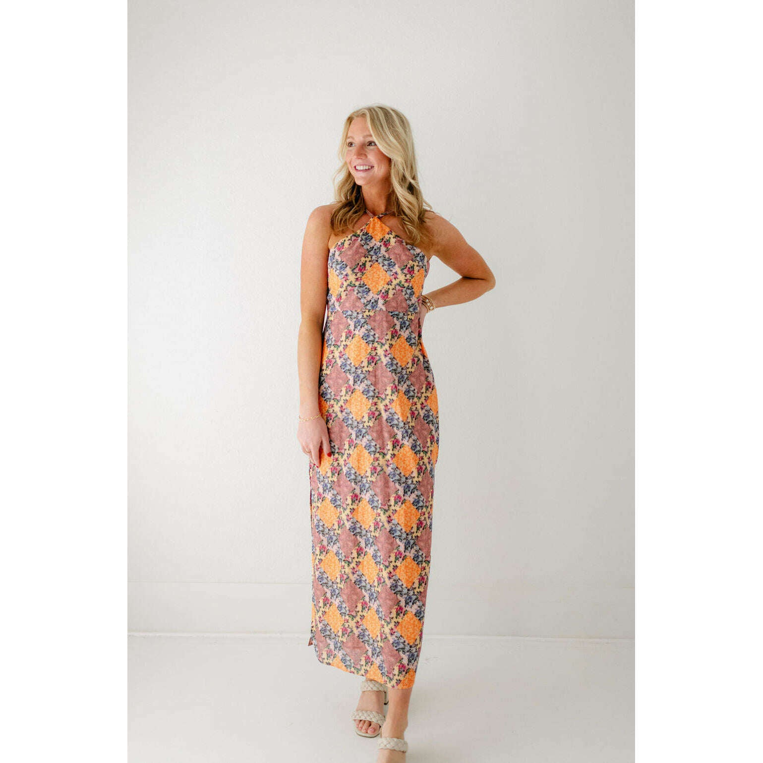 anna cate orange dress Kaylee Dress
