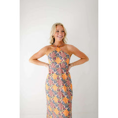 8.28 Boutique:Anna Cate Collection,Anna Cate Collections Martha Maxi Dress in Peach Sunset,Dress