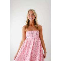 8.28 Boutique:Meet Me in Santorini,Meet Me in Santorini Elysia Dress in Tickled Pink,Dress