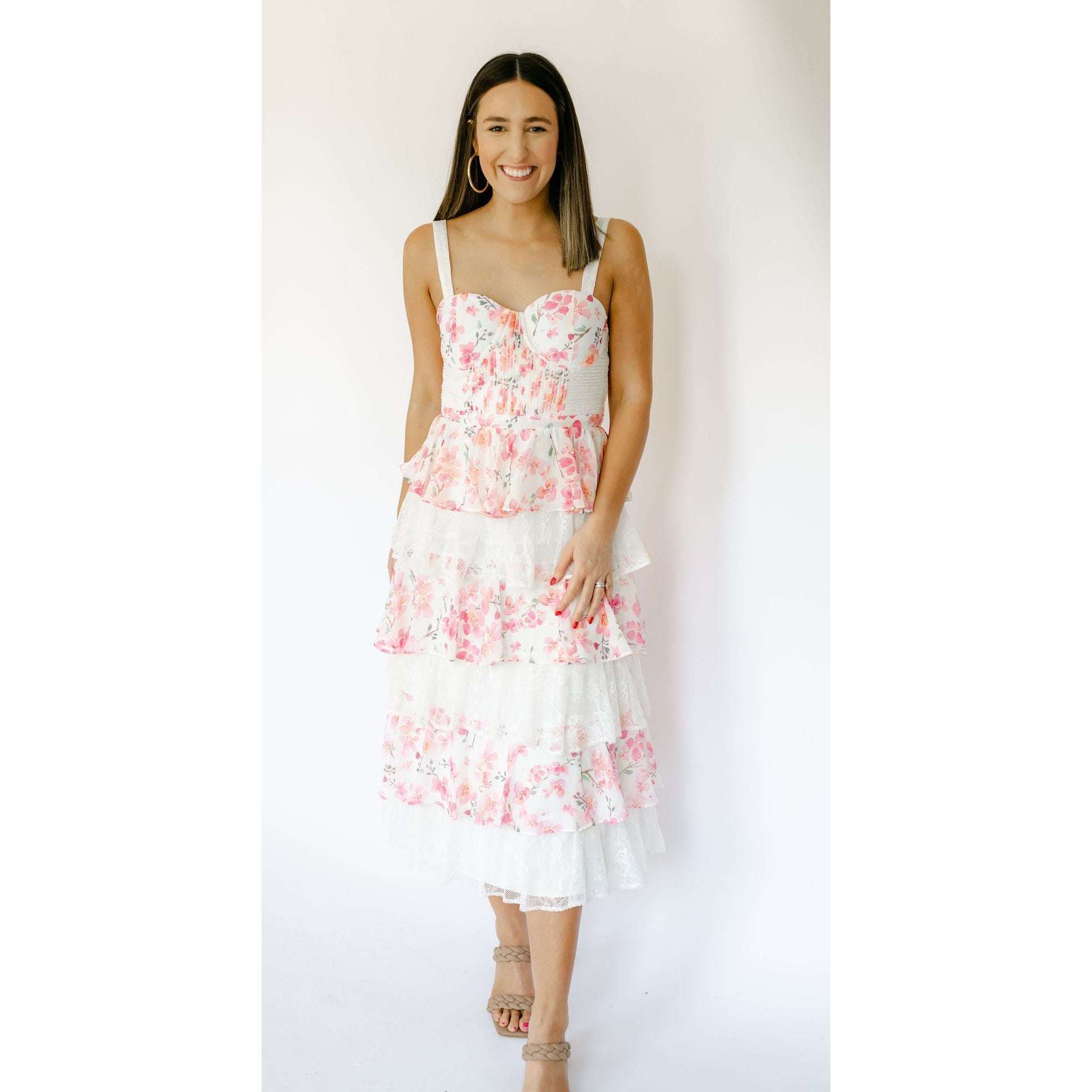 8.28 Boutique:ALLISON New York,Allison Amilee Pleated Dress,Dress