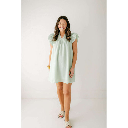 8.28 Boutique:8.28 Boutique,The Kelly Green Gingham Dress,Dress