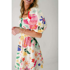 8.28 Boutique:Sincerely Ours,Sincerely Ours Arnette Pretty Peacock Dress,Dress