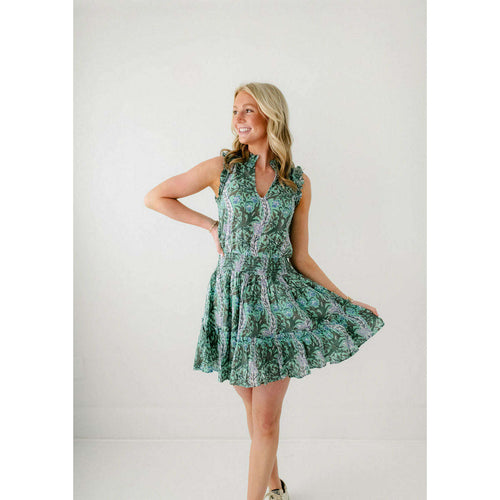 8.28 Boutique:Anna Cate Collection,Anna Cate Collection Morgan Dress in Mint Field,Dress