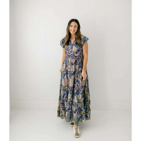 Anna Cate Collection Aliana Floral Midi Dress
