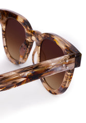 Krewe DEVON Plume 18K Sunglasses