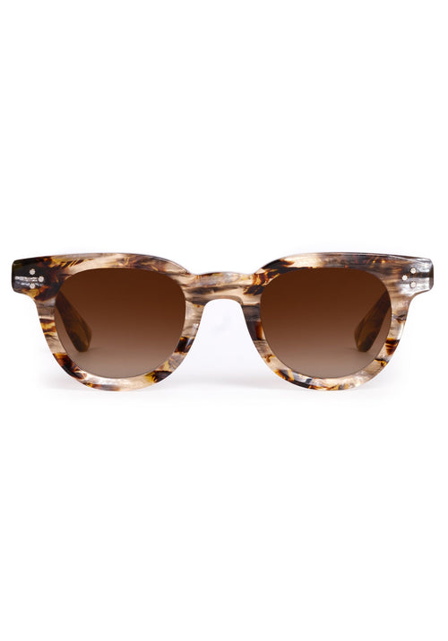 Krewe DEVON Plume 18K Sunglasses