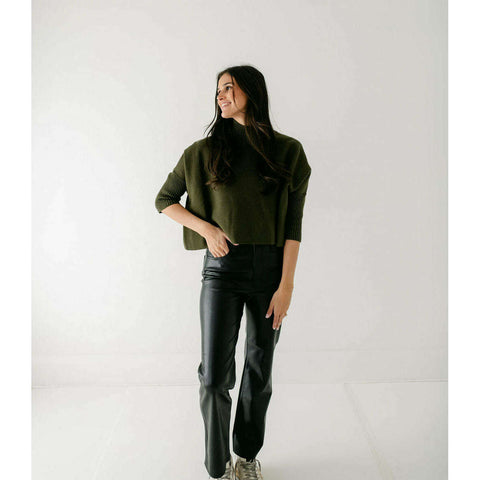 Crosby by Mollie Burch Teddie Sweater in Zebra Colorblock