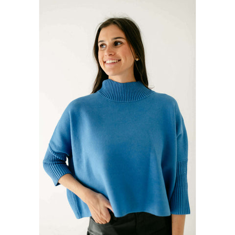 Kerisma Knits Aja Ortho Solid Sweater in White