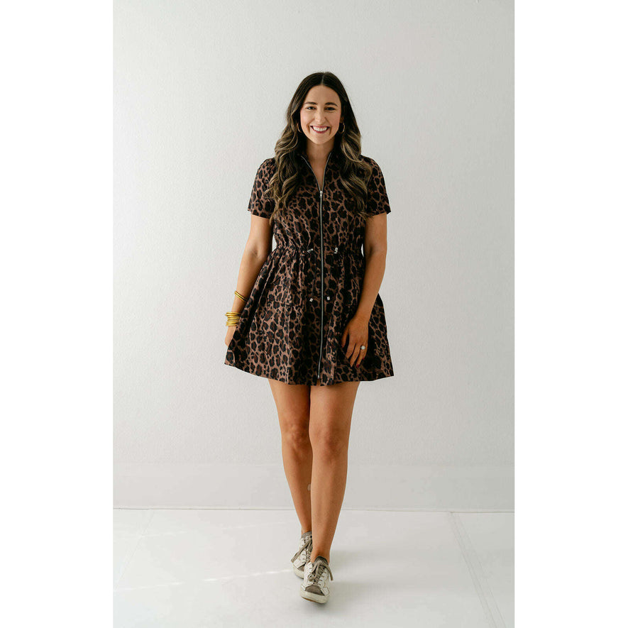 Karlie Leopard Weekend Performance Cinch Waist Dress – 8.28 Boutique