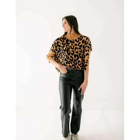 Crosby by Mollie Burch Teddie Sweater in Zebra Colorblock