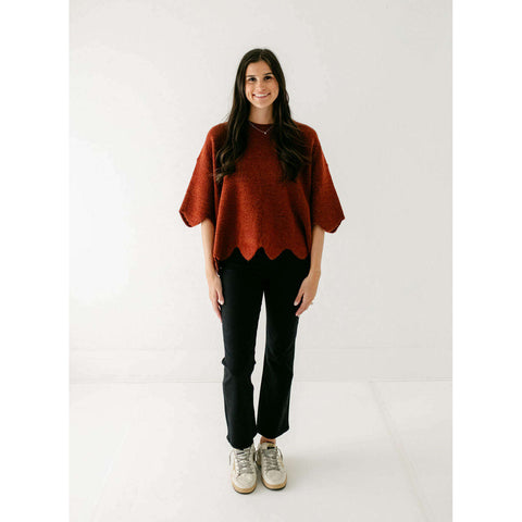 Crosby by Mollie Burch Teddie Sweater in Zebra Colorblock