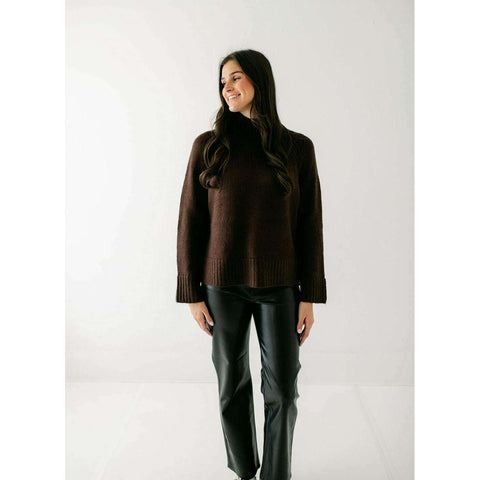 Crosby by Mollie Burch Teddie Sweater in Zebra Colorblock