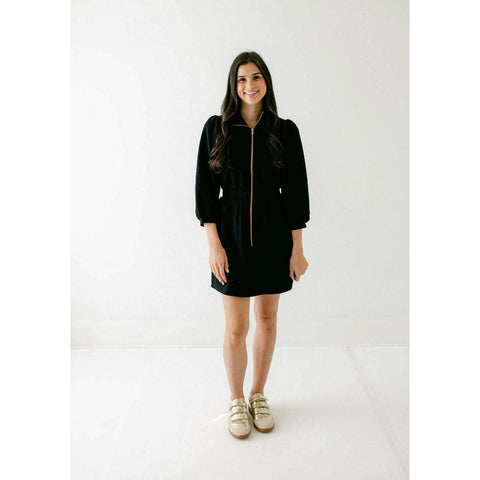 House of MBR Red Tartan Bouvier Long Dress