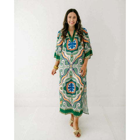 Jade Melody Tam Watermelon Floral Dress