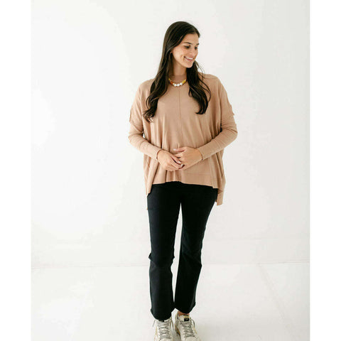 Crosby by Mollie Burch Teddie Sweater in Zebra Colorblock