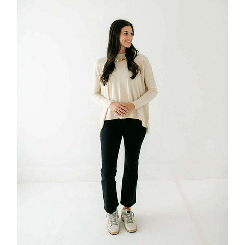 Crosby by Mollie Burch Teddie Sweater in Zebra Colorblock